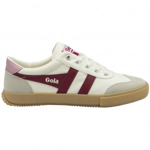 Gola Classics Badminton Plimsoll Sneakers Hvite Norge | REUBIG-085