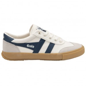 Gola Classics Badminton Plimsoll Sneakers Hvite Norge | SQIFYT-167