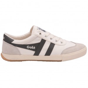Gola Classics Badminton Plimsoll Sneakers Hvite Norge | KMWBEH-192