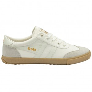 Gola Classics Badminton Plimsoll Sneakers Hvite Norge | GBVETQ-605