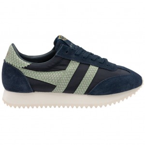Gola Classics Boston '78 Snake Sneakers Marineblå Norge | KYZRWS-520