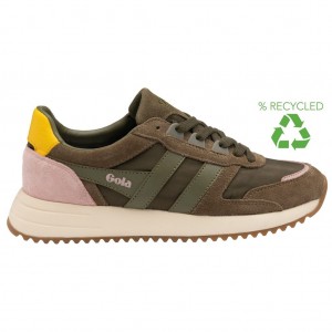 Gola Classics Chicago Sneakers Khaki Khaki Norge | LFBRNH-246