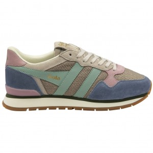 Gola Classics Colorado Sneakers Grå Grønn Norge | GLBZKY-512