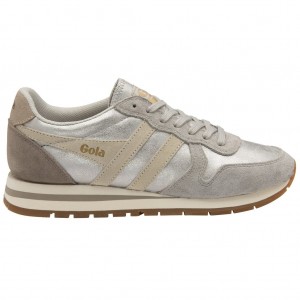 Gola Classics Daytona Blaze Sneakers Sølv Grå Norge | WTNSJX-072