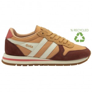 Gola Classics Daytona Chute Sneakers Rød Hvite Norge | KPLRXW-751