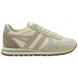 Gola Classics Daytona Sneakers Hvite Rosa Norge | WNCQUT-208