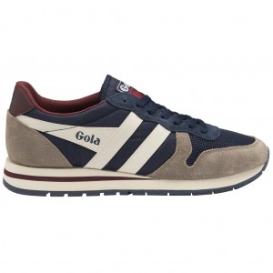 Gola Classics Daytona Sneakers Marineblå Hvite Norge | DEGBZO-397