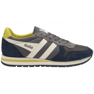 Gola Classics Daytona Sneakers Marineblå Hvite Norge | PNZLKQ-630