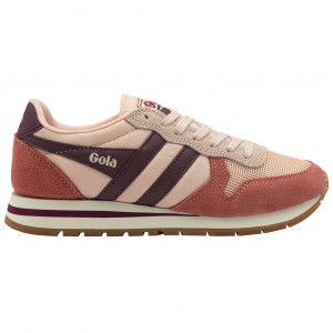 Gola Classics Daytona Sneakers Rosa Norge | ECOUIV-925