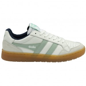 Gola Classics Eagle '86 Sneakers Hvite Marineblå Norge | HFQLKY-594