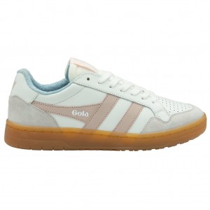 Gola Classics Eagle '86 Sneakers Hvite Rosa Norge | DEJRAO-432