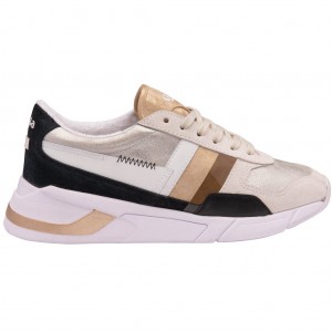 Gola Classics Eclipse Mode Sneakers Sølv Gull Norge | QNFAHU-859