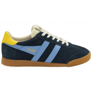 Gola Classics Elan Sneakers Marineblå Blå Norge | URZEDX-028