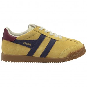 Gola Classics Elan Sneakers Pollen Plum Cerise Norge | KOQUXG-610