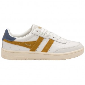 Gola Classics Falcon Sneakers Hvite Norge | DQJNUH-527