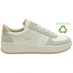 Gola Classics Grandslam '88 Sneakers Hvite Rosa Norge | GQTNEA-893