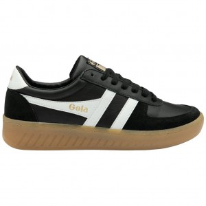 Gola Classics Grandslam Elite Sneakers Svarte Hvite Norge | QFIWRP-920
