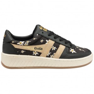 Gola Classics Grandslam LBTY SN Sneakers Svarte Gull Norge | ADRLYK-154