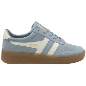 Gola Classics Grandslam Suede Sneakers Hvite Norge | XORZGC-496