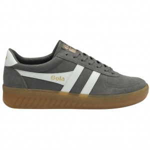 Gola Classics Grandslam Suede Sneakers Hvite Norge | JLQZED-036