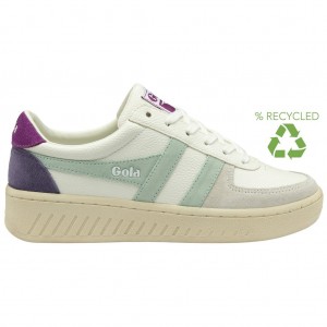 Gola Classics Grandslam Trident Sneakers Hvite Norge | CMVGNK-784