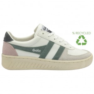 Gola Classics Grandslam Trident Sneakers Hvite Norge | JEAMUF-270