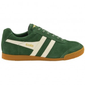 Gola Classics Harrier Suede Sneakers Hvite Norge | REWMCI-742