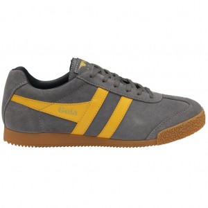 Gola Classics Harrier Suede Sneakers Marineblå Norge | BJIHOT-283