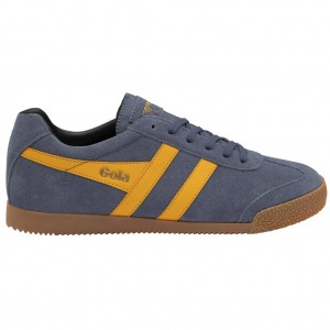 Gola Classics Harrier Suede Sneakers Svarte Norge | FJLCEX-524