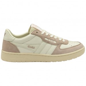 Gola Classics Hawk '89 Sneakers Hvite Rosa Hvite Norge | WZRPCD-415