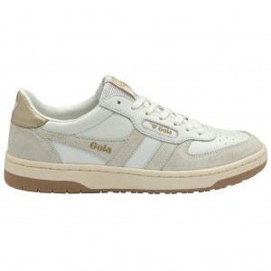 Gola Classics Hawk Sneakers Hvite Gull Norge | NYZISP-725