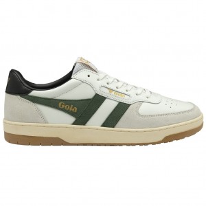 Gola Classics Hawk Sneakers Hvite Svarte Norge | QVJMSZ-403