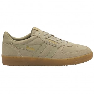 Gola Classics Hawk Suede '86 Sneakers Bone Gum Norge | MKJZYU-384