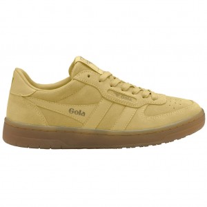 Gola Classics Hawk Suede '86 Sneakers Pollen Gum Norge | BOXKDJ-579