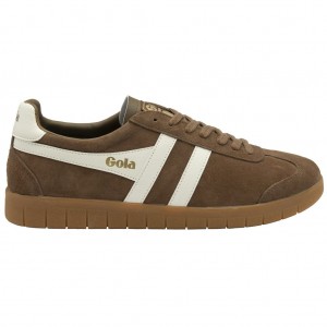 Gola Classics Hurricane Suede Sneakers Hvite Norge | CNLKFY-291