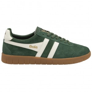 Gola Classics Hurricane Suede Sneakers Hvite Norge | URPHGS-157