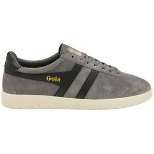 Gola Classics Hurricane Suede Sneakers Svarte Hvite Norge | ACOIZJ-150