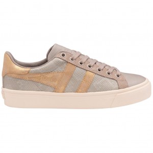 Gola Classics Orchid II Lizard Sneakers Grå Gull Norge | YMZUJO-951