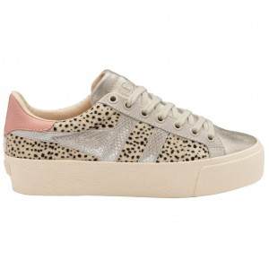 Gola Classics Orchid Platform Tropic Sneakers Sølv Norge | NFGZTK-948