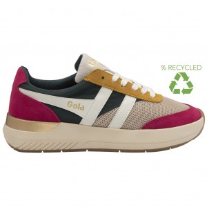 Gola Classics Raven Sneakers Fuchsia Norge | OWEXPJ-859