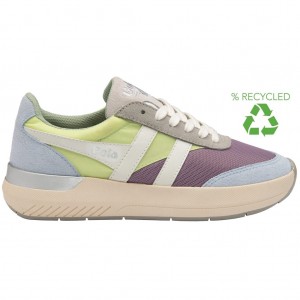 Gola Classics Raven Sneakers Grønn Blå Norge | IMVETW-584
