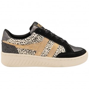 Gola Classics Superslam Sneakers Svarte Gull Norge | KQZEJP-607