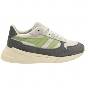 Gola Classics Tempest Sneakers Hvite Grønn Norge | CSUDKI-698