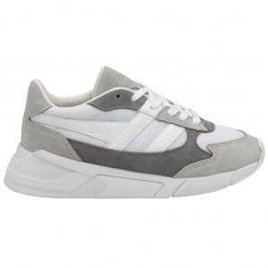 Gola Classics Tempest Sneakers Hvite Lyse Grå Norge | OBWJPN-614