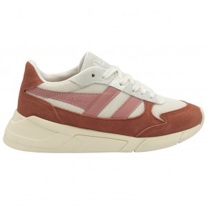 Gola Classics Tempest Sneakers Hvite Oransje Korall Rosa Norge | AHMIZW-617