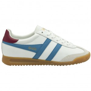 Gola Classics Torpedo Leather Sneakers Hvite Norge | DOWLYG-678