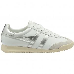 Gola Classics Torpedo Mirror Sneakers Hvite Sølv Hvite Norge | QLBWYM-653