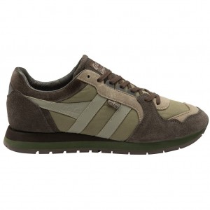Gola Made in England - 1905 Ranger Engineered Garment Sneakers Brune Khaki Norge | GDNHXZ-085