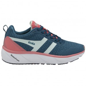 Gola Performance Typhoon RMD Sneakers Blå Rosa Norge | GMAPET-836