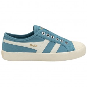 Gola Vegan Classics Coaster Slip Shoes Hvite Norge | RDJWXA-453